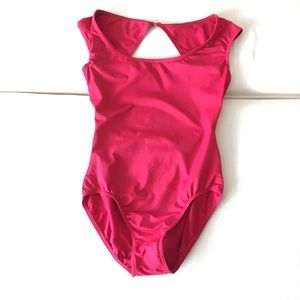 Coming soon - Jozette for Mirella red open back leotard S